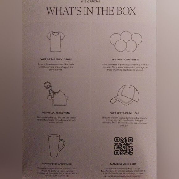 Brand New Miss To Mrs Bridal  Box” - Picture 3 of 9